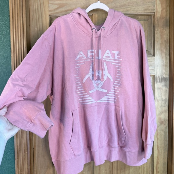 Ariat Dusty Rose Hoodie - Picture 2 of 7